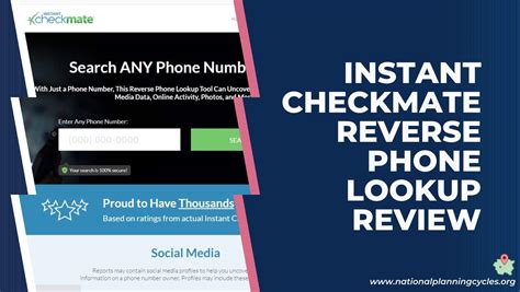 checkmate phone number lookup|lookup by instant checkmate.